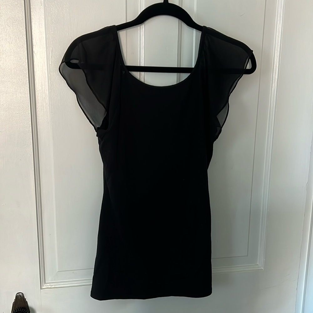 Express Flutter Sleeve Top